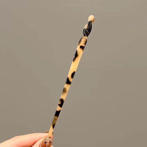 Vintage Chinese Style Hair Sticks for Women - Fashion Acetate Chopstick Hair Clips Jewelry Accessories
