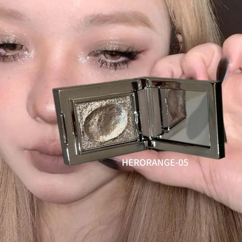Metallic Glitter Eyeshadow Cream - Ice Purple Pearlescent Palette