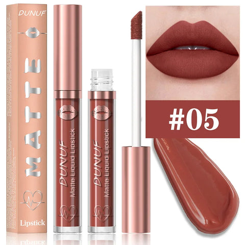 18 Color Waterproof Lip Gloss & Matte Liquid Lipstick Set