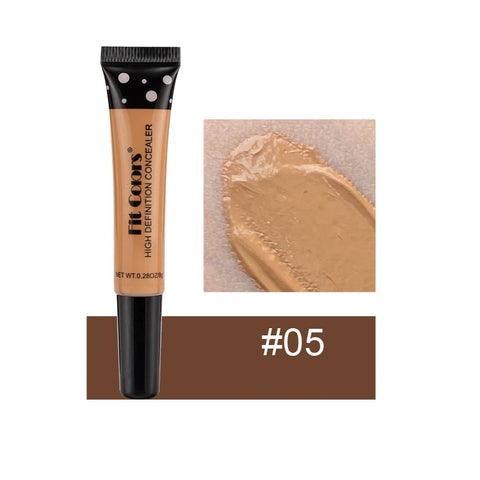 Full Cover Liquid Concealer - 8 Color BB Cream Foundation for Natural Brightening Makeup