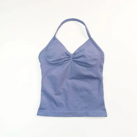 NCLAGEN Impact Longline Strappy Top Sports Yoga Vest