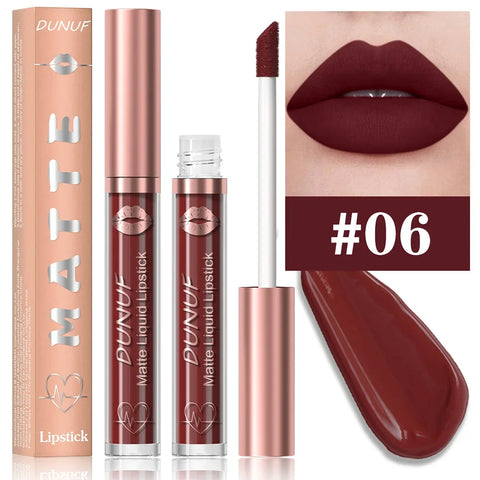 18 Color Waterproof Lip Gloss & Matte Liquid Lipstick Set