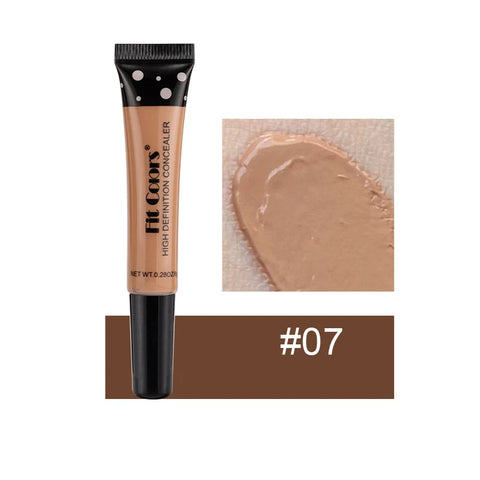 Full Cover Liquid Concealer - 8 Color BB Cream Foundation for Natural Brightening Makeup