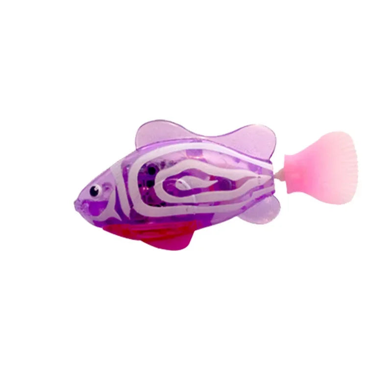 Pet Cat Toy LED Interactive Swimming Robot Fish Toy for Cat - Stimulate Your Pet's Hunter Instincts