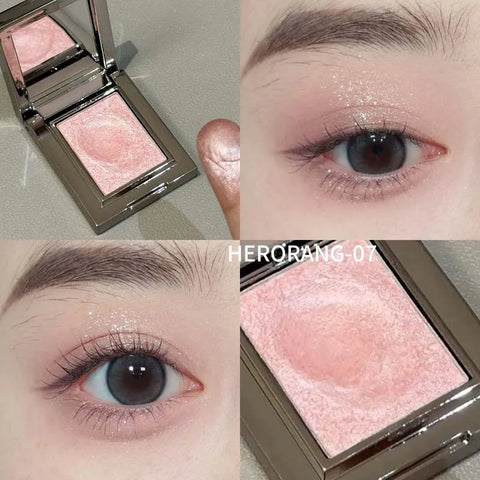 Metallic Glitter Eyeshadow Cream - Ice Purple Pearlescent Palette