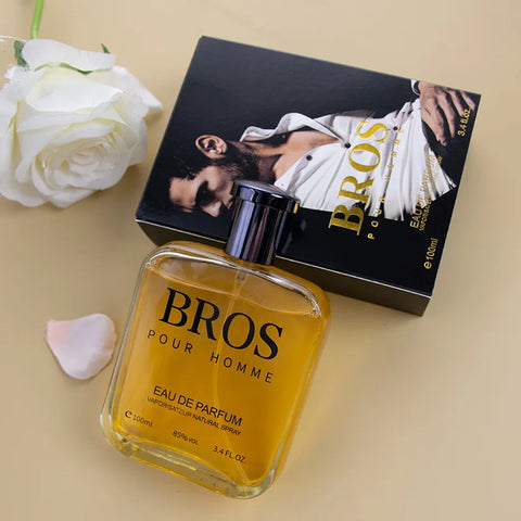 French Original Men's Charm Perfume - Woody Floral Spray for a Long-lasting, Sexy Fragrance