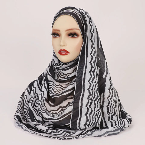 Leopard Print Bohemian Ramadan Hijab