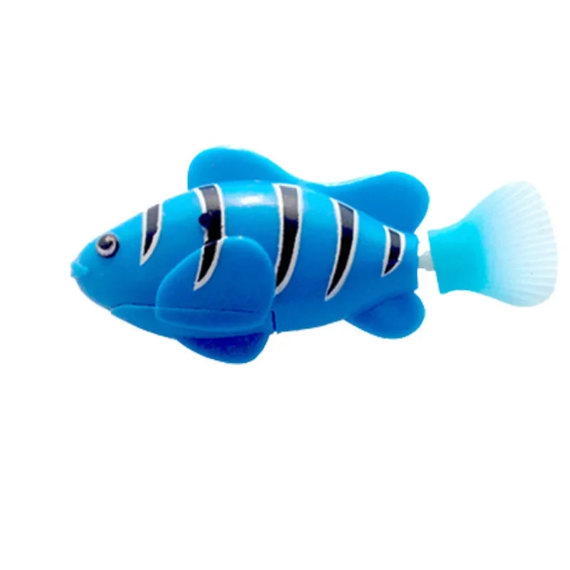 Pet Cat Toy LED Interactive Swimming Robot Fish Toy for Cat - Stimulate Your Pet's Hunter Instincts