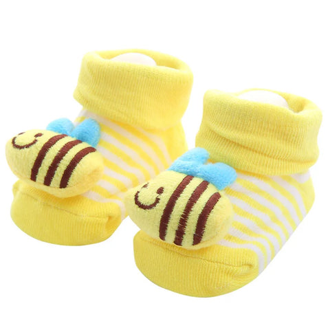Schattige babysokjes met cartoondieren