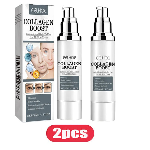 Collagen Booster Face Cream - Moisturizing Firming Skincare with Hyaluronic Acid for Women