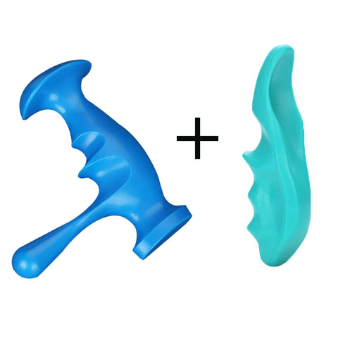 T-Shaped Massager for Deep Tissue Relaxation and Trigger Point Therapy