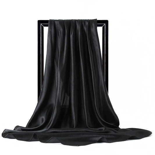 Elegant 90x90cm Silk Scarf for Stylish Women