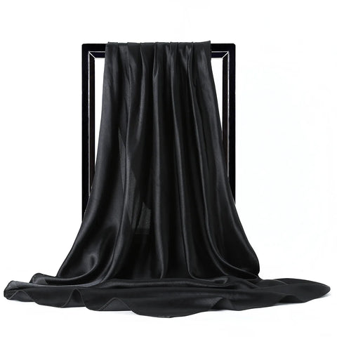 Elegant 90x90cm Silk Scarf for Stylish Women