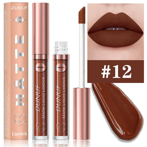 18 Color Waterproof Lip Gloss & Matte Liquid Lipstick Set