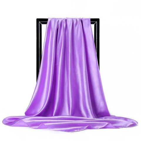 Elegant 90x90cm Silk Scarf for Stylish Women