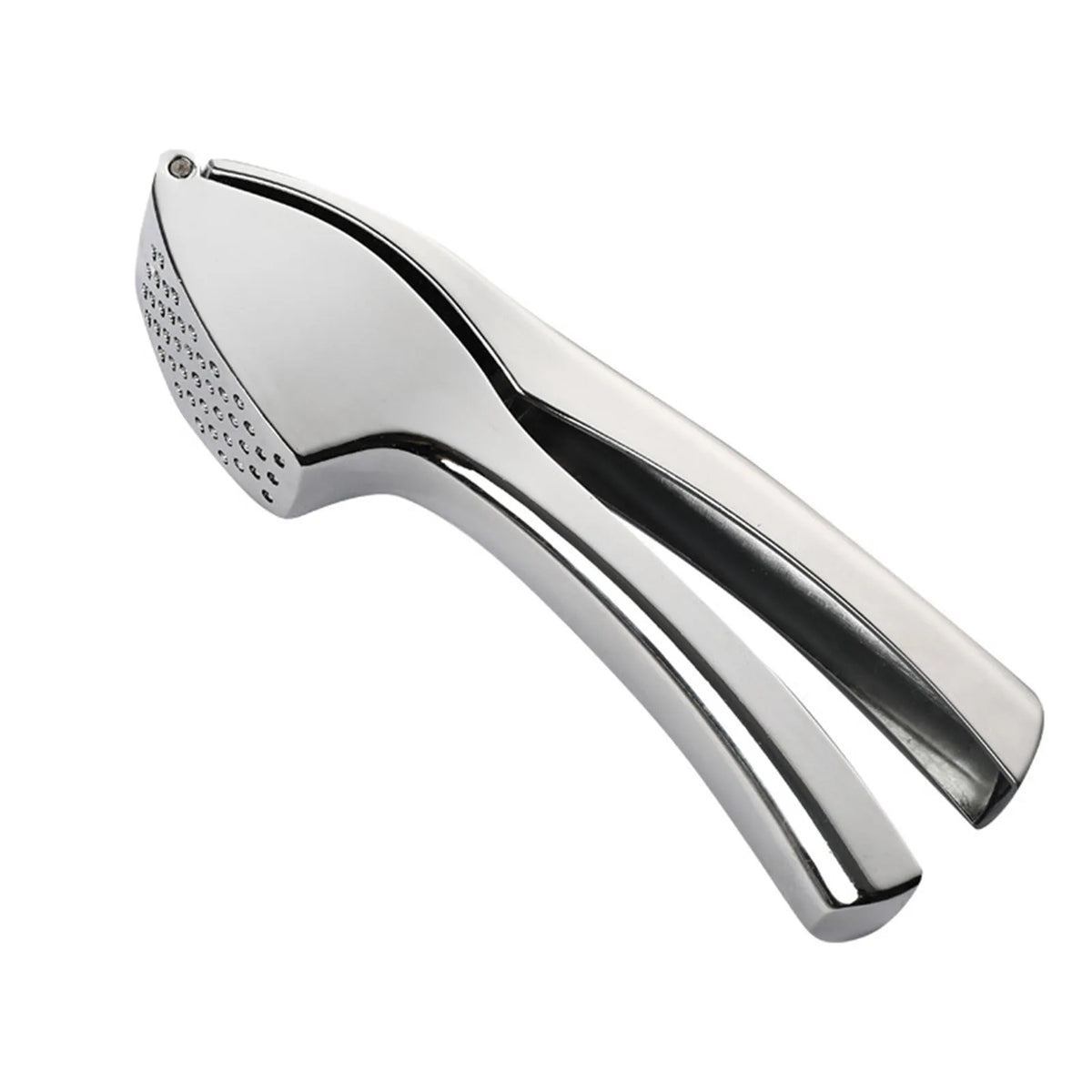 Ergonomic Garlic Press - Handheld Masher for Effortless Garlic and Ginger Crushing