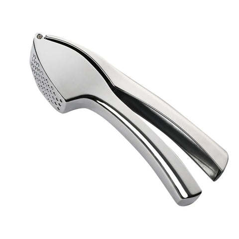 Ergonomic Garlic Press - Handheld Masher for Effortless Garlic and Ginger Crushing