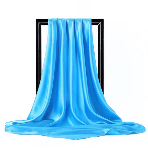 Elegant 90x90cm Silk Scarf for Stylish Women
