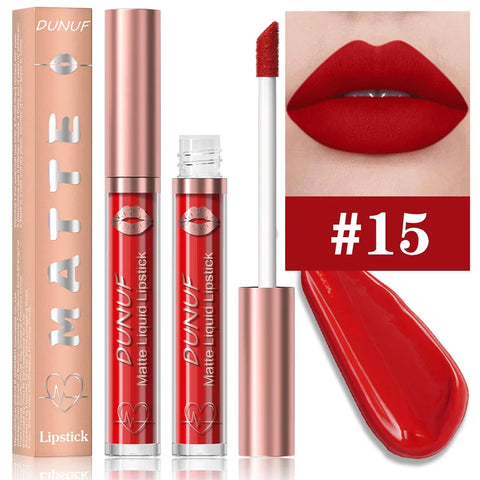 18 Color Waterproof Lip Gloss & Matte Liquid Lipstick Set