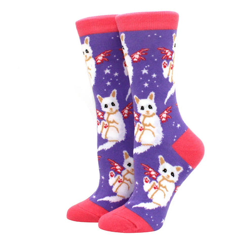 New Corgi Schnauzer Cartoon Happy Puppy Collection Socks for Men and Women