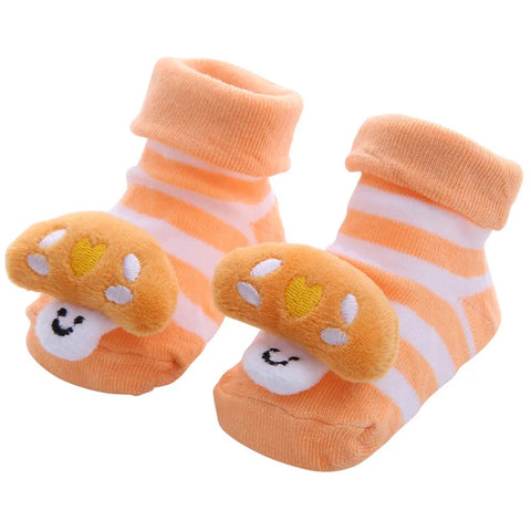 Schattige babysokjes met cartoondieren