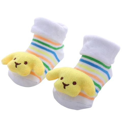 Schattige babysokjes met cartoondieren