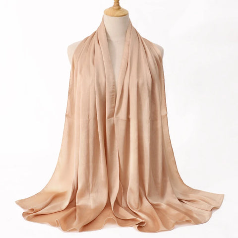 Premium Satin Crinkle Hijab Scarf