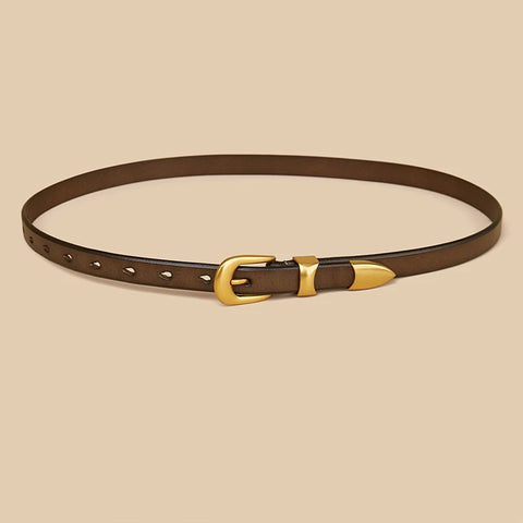 FOXER Fashion Thin Belt for Women