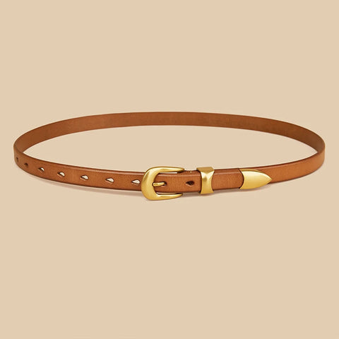 FOXER Fashion Thin Belt for Women
