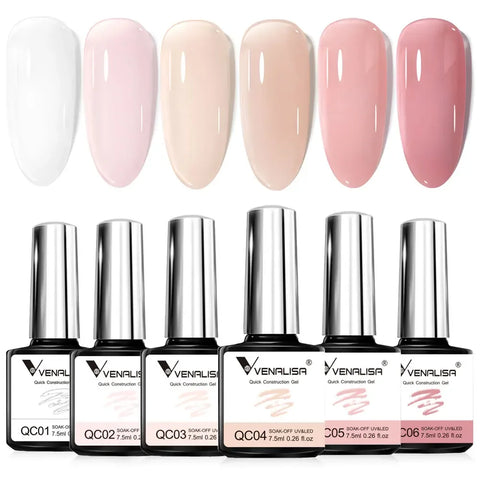 Venalisa VIP5 HEMA FREE Jelly Pink Nude Collection Nail Gel Polish