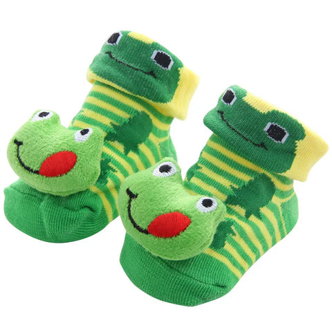 Schattige babysokjes met cartoondieren