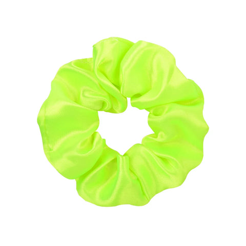 3,9 inch zijden scrunchie voor dames - handgemaakte veelkleurige haarband paardenstaarthouder 