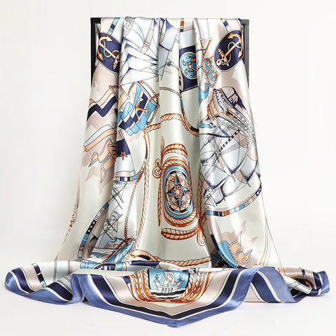2024 Luxury Silk Shawl Square Scarf