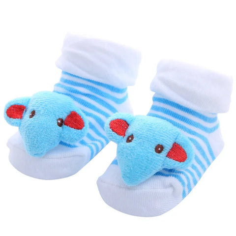 Schattige babysokjes met cartoondieren
