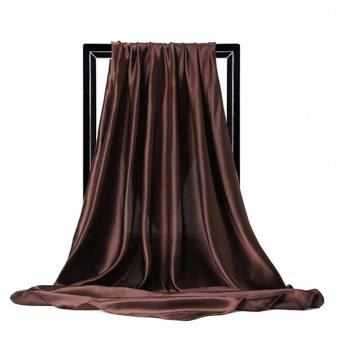 Elegant 90x90cm Silk Scarf for Stylish Women