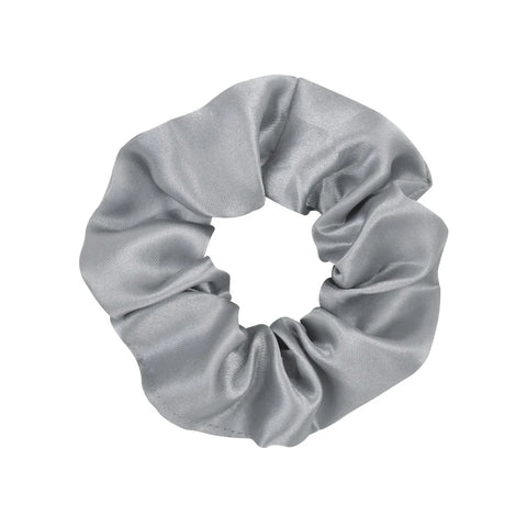 3,9 inch zijden scrunchie voor dames - handgemaakte veelkleurige haarband paardenstaarthouder 