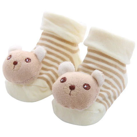 Schattige babysokjes met cartoondieren