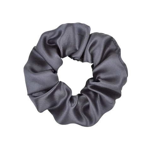 3,9 inch zijden scrunchie voor dames - handgemaakte veelkleurige haarband paardenstaarthouder 