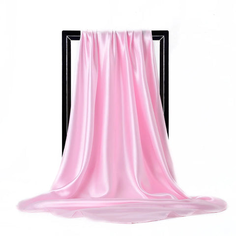 Elegant 90x90cm Silk Scarf for Stylish Women