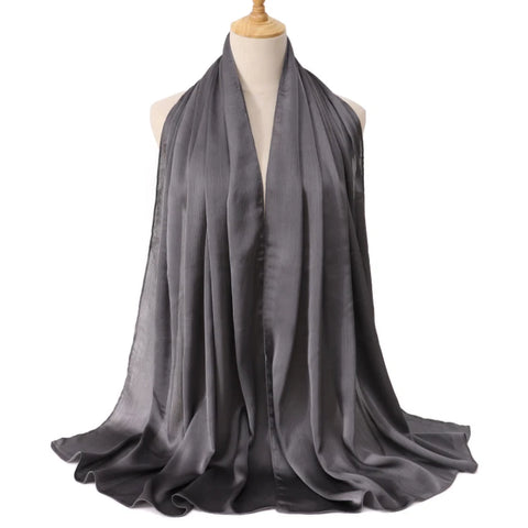 Premium Satin Crinkle Hijab Scarf