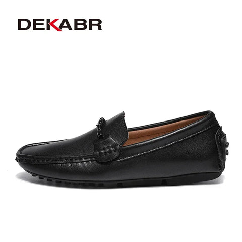 DEKABR Vintage Loafers voor Heren - Lente Mode Slip-on Schoenen
