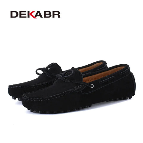 DEKABR Lässige Herrenschuhe aus echtem Leder 