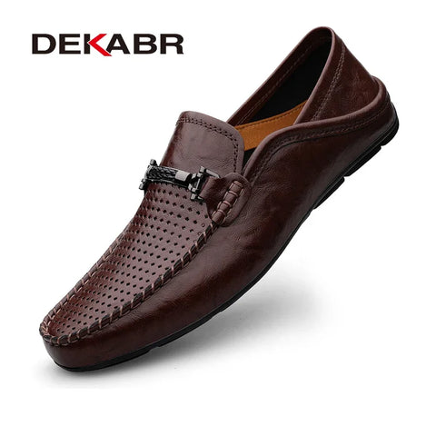 DEKABR Luxe Heren Loafers - Casual Zomer Mocassins