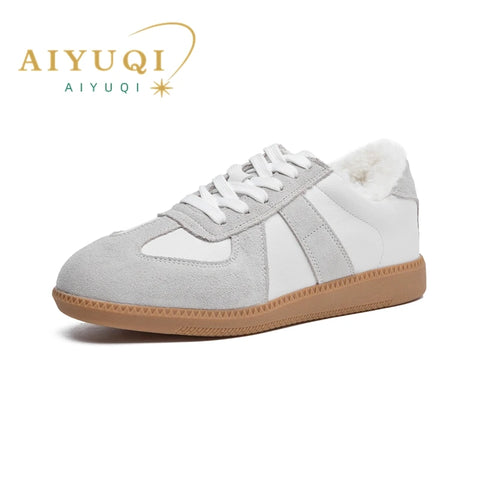 AIYUQI Dames Sneakers van Echt Leer 2025