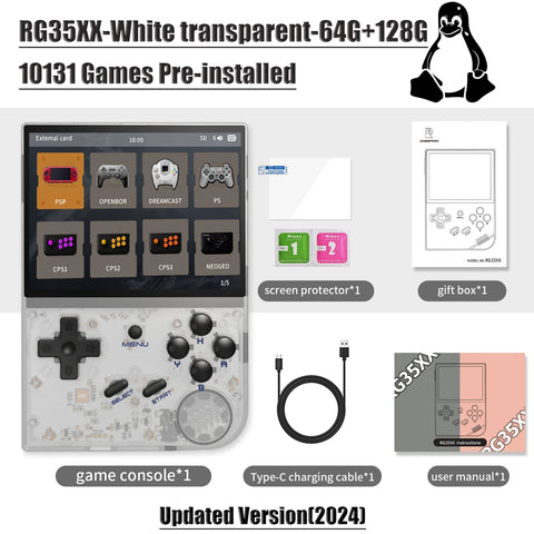 ANBERNIC RG35XX PLUS Retro Handheld Game Player