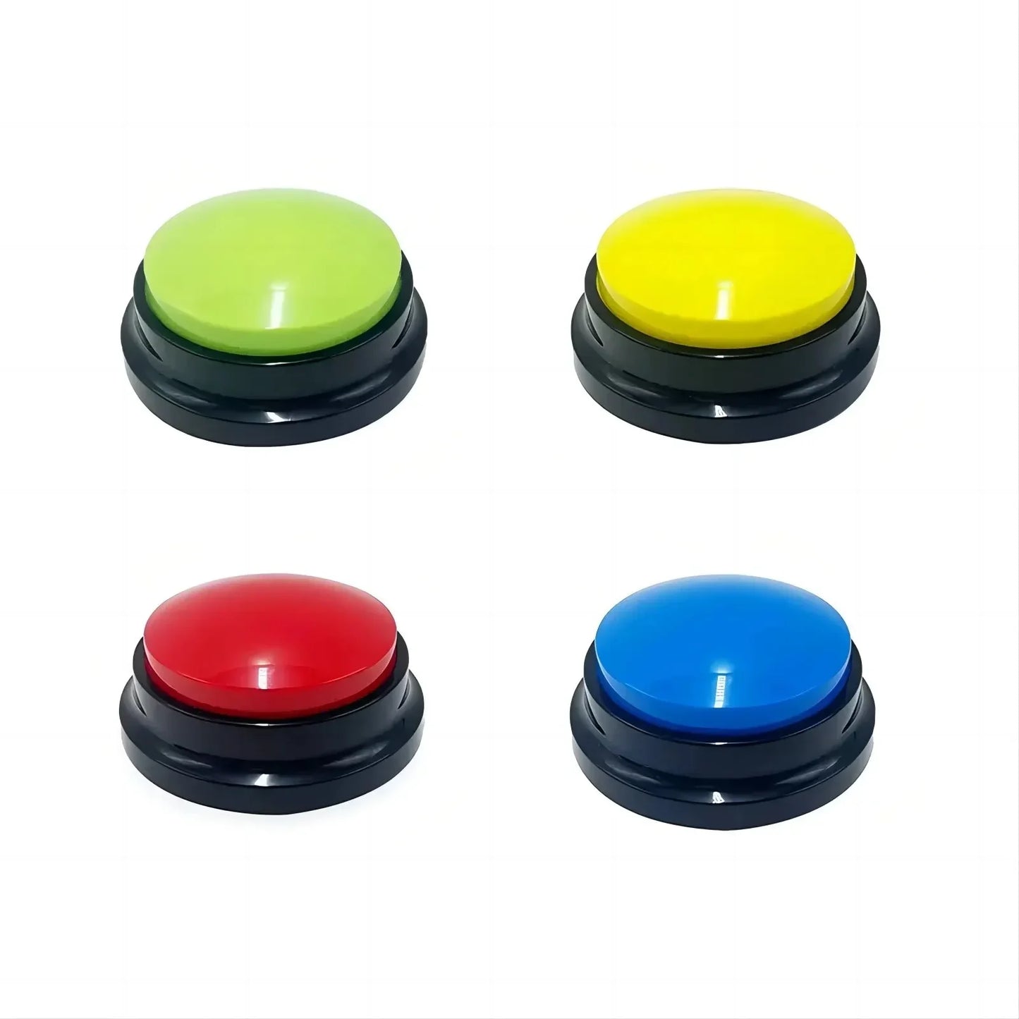 Dog Communication Buttons - Voice Recording Buzzer for Pet Training