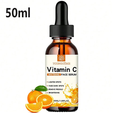 Vitamine C gezichtsessence met hyaluronzuur - Verwijderaar van donkere vlekken 