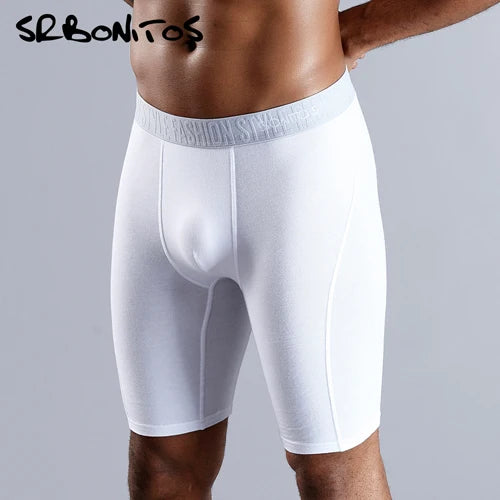 Long Leg Boxer Shorts for Men