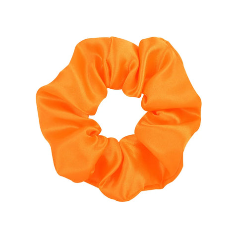 3,9 inch zijden scrunchie voor dames - handgemaakte veelkleurige haarband paardenstaarthouder 