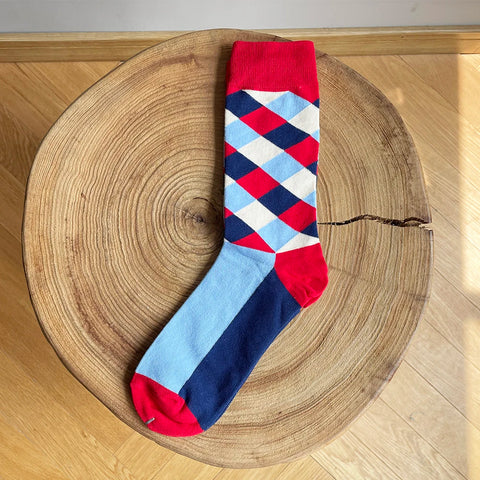 Kleurrijke katoenen sokken voor mannen en vrouwen 